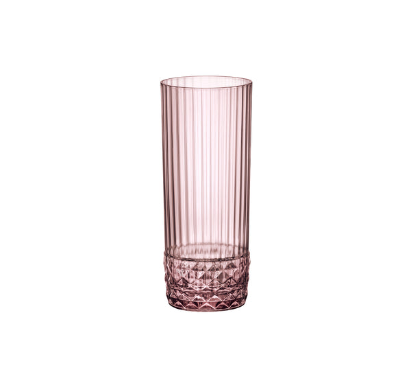 BORMIOLI ROCCO America '20S - Lilac Rose - Long Drink 40Cl H158Mm W68Mm (6) - BR1.22159