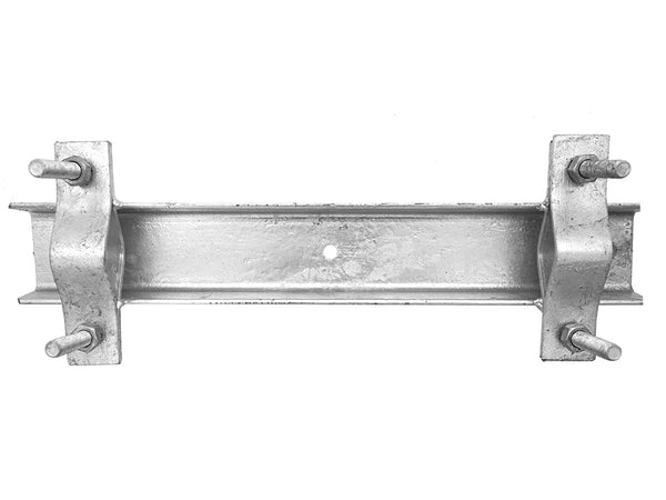 Heavy Duty Flush Mount Bracket Galvanized Steel - Strong Mounting Hardware