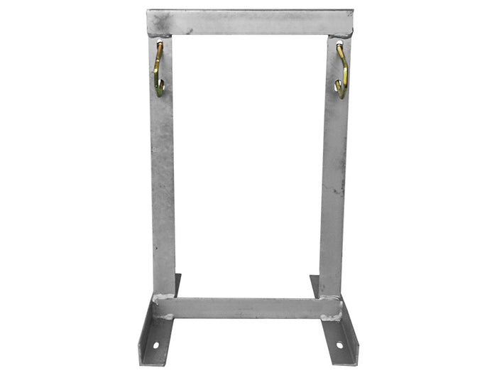 Square Bracket Wall Mount 460mm - Metal Frame with Hooks | chavda.com