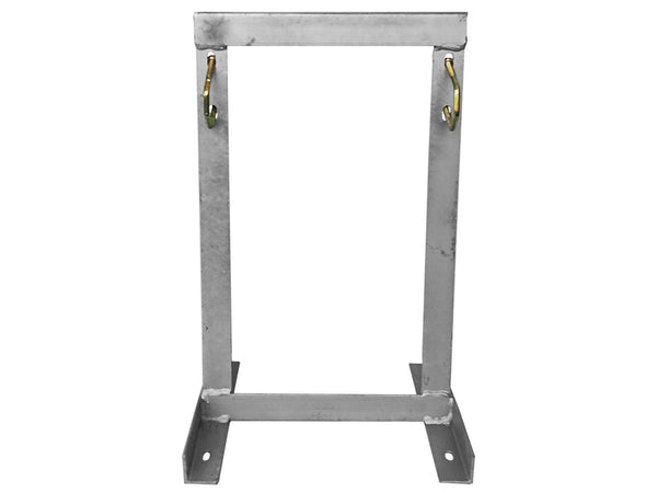 Square Bracket Wall Mount 460mm - Metal Frame with Hooks | chavda.com