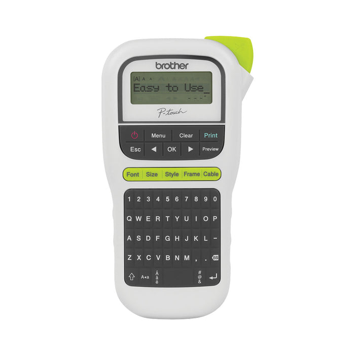 BROTHER P-TOUCH LABEL MACHINE 6-12MM - NET-LAB-BR-H110