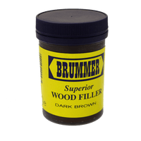 BRU0960 - WOODFILLER BRUMMER 250GR DARK BROWN