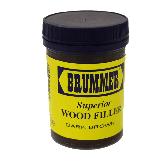 BRU0960 - WOODFILLER BRUMMER 250GR DARK BROWN