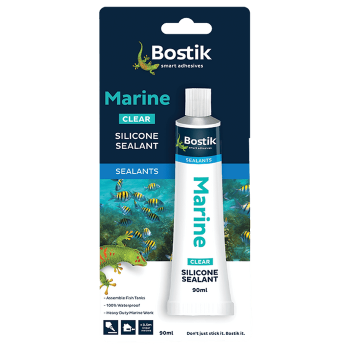 Bostik Silicone Marine 90 Ml Clear Bst0055