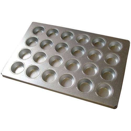 OTHER BRANDS Baking Tray Alusteel - Regular Muffin 24 Cup 600Mm X 400Mm - BTA0032