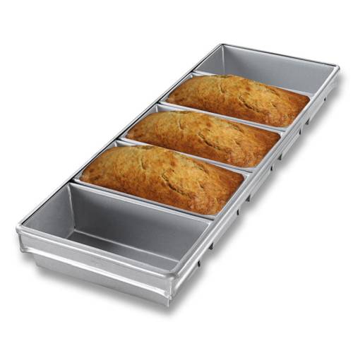 Alusteel Bread Tray: Multi-Loaf Baking Pan for Perfect Homemade Bread.