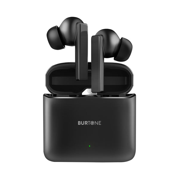 Burtone Metal Series Wireless Earbuds-BUR-TWSMETAL-BK