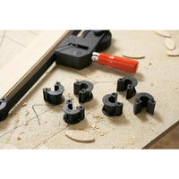 BESSEY VARIO CORNERS BVE (6 PCS./BAG) - Angle Clamps for Woodworking, Model 599-906 001
