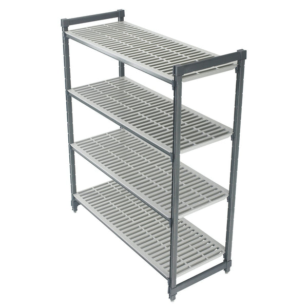 CAMBRO Basics 4 Tier Vented Shelf 460Mm W X 915Mm L X 1830Mm H - BVS0001