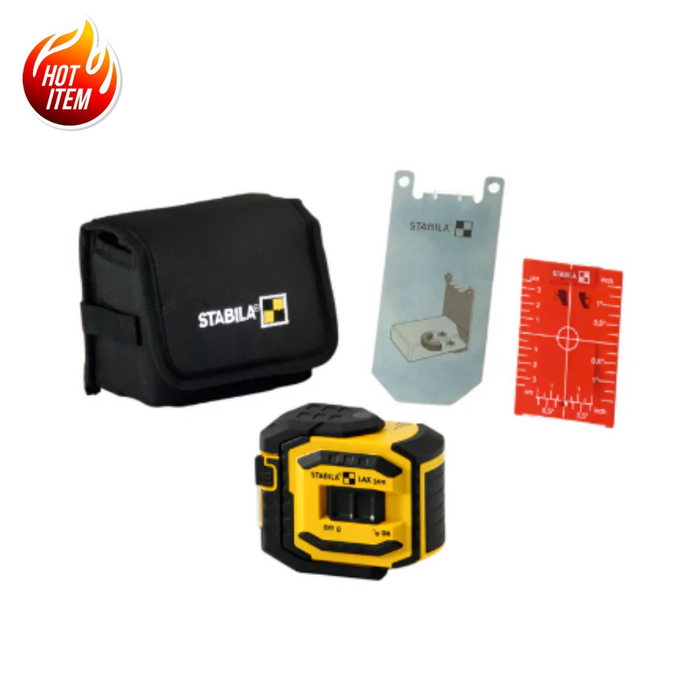 STABILA Lax 300 Cross Line + Plumb Point Laser - 551-480