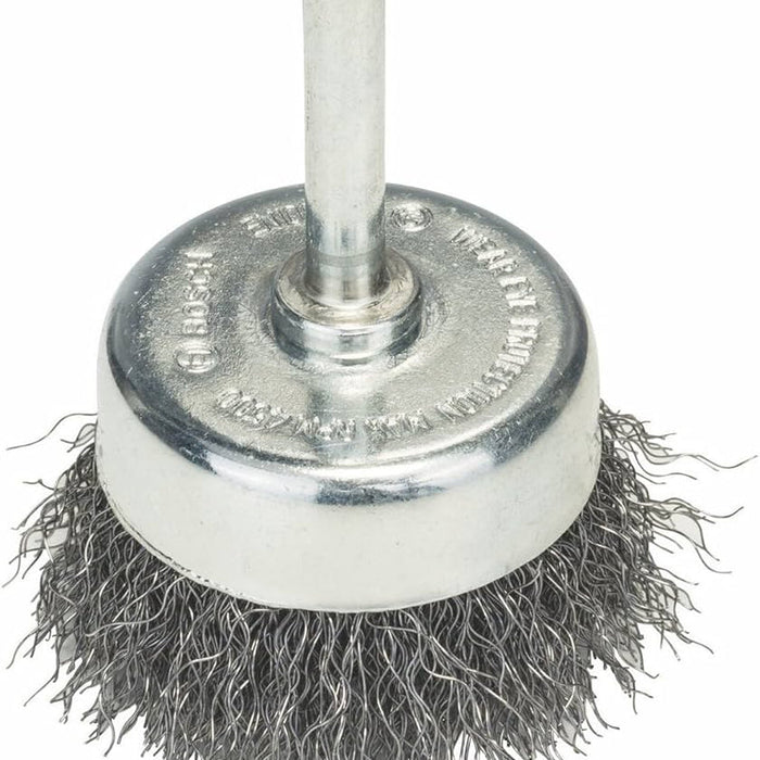 Bosch Brush - Wire cup brush 70 mm, 0,3 mm for Drills, crimped wire -  1609200270