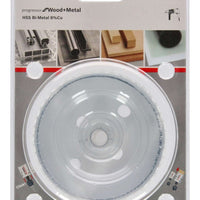 Bosch 89mm Bi-Metal Hole Saw - Wood & Metal Cutting | Progressor Series | Durable Cutter | 2608594235