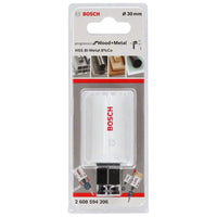 Bosch Progressor 30mm Bi-Metal Hole Saw for Wood & Metal Cutting - Durable Cutter Tool