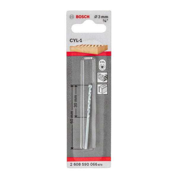 Bosch CYL-1 Masonry Drill Bit 3mm: Stone & Brick Drilling. Get it now!