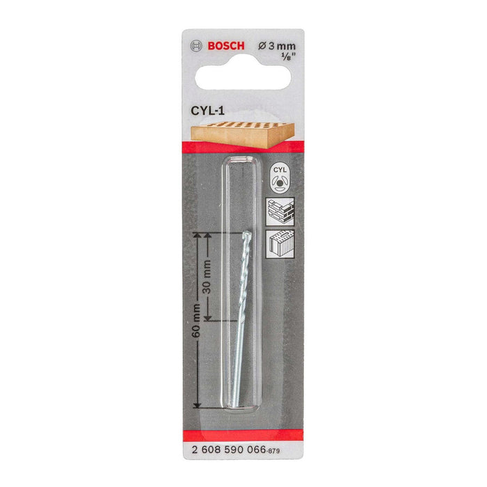 Bosch 3mm CYL-1 Masonry Drill Bit: Drill Stone & Brick - Precision Tool