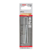 Bosch CYL-1 3mm Masonry Drill Bit - Concrete & Brick Drilling - CYL Shank - Power Tool Accessory