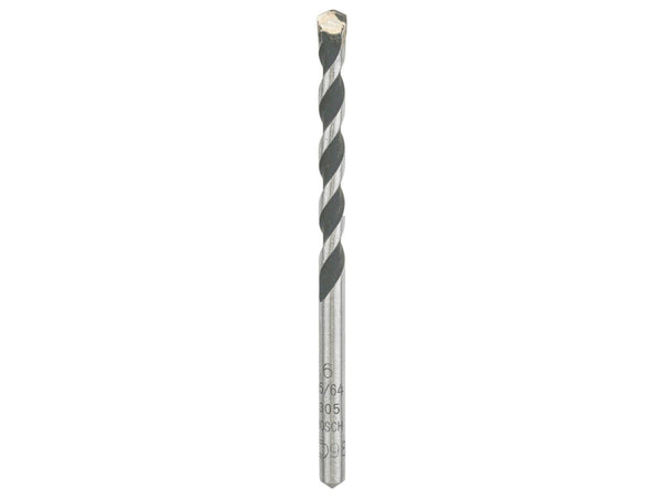 Bosch CYL-4 Multi-Material Drill Bit: Concrete, Wood, Metal. 6/64" x 3-7/8"