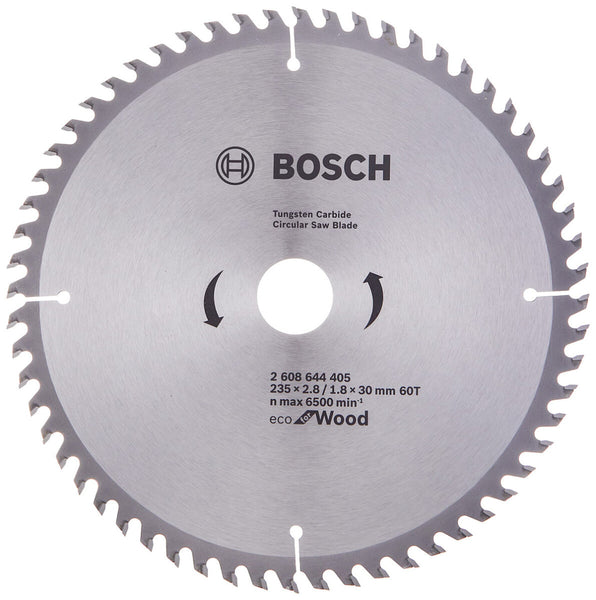 Bosch: saw blades  - ECO line for Wood 235 x 30 x 2,8/1,8 mm, 60 -  SKU: 2608644405