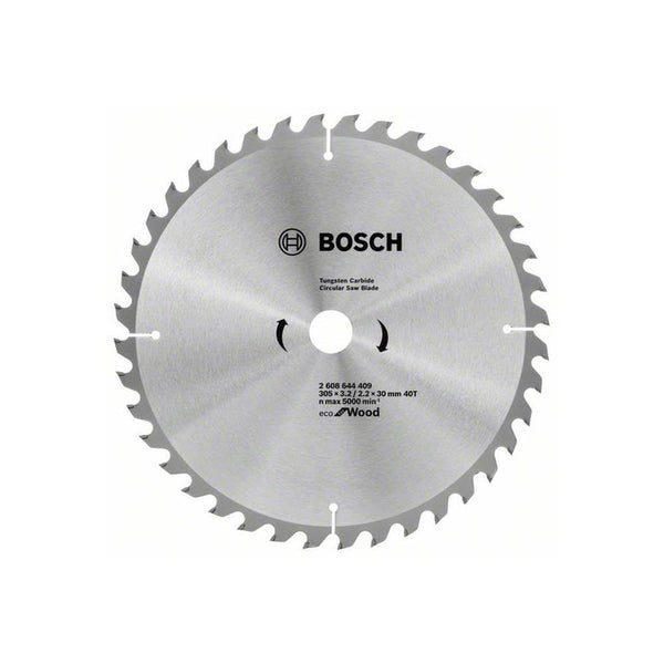 Bosch: saw blades  - ECO line for Wood 305 x 30 x 3,2/2,2 mm, 40 -  SKU: 2608644409
