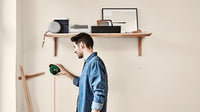 Bosch Atino Line Laser Level Kit: Alignment & Measuring Tool w/ Gel Pads & Pins - Hang Pictures & Shelves Perfectly!