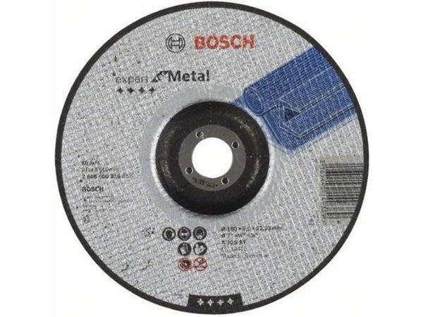 Bosch Bonded abrasives - Cutting depressed centre Expert Metal A 30 S BF, 180, 3,0 -  2608600316