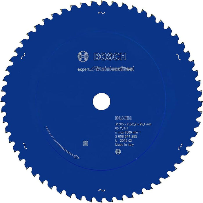Bosch: saw blades  - Expert for Stainless Steel 305 x 25,4 x 2,5 x 60 -  SKU: 2608644285