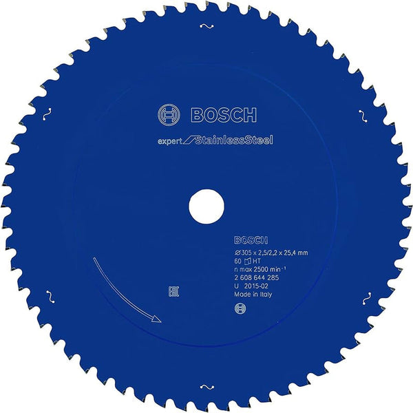 Bosch: saw blades  - Expert for Stainless Steel 305 x 25,4 x 2,5 x 60 -  SKU: 2608644285