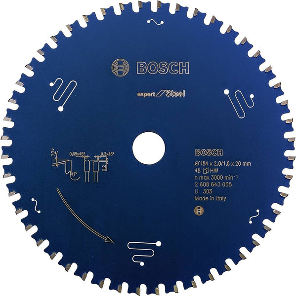 Bosch: saw blades  - Expert for Stainless Steel 305 x 25,4 x 2,5 x 80 -  SKU: 2608644284