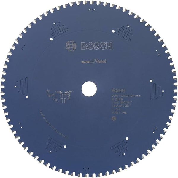 Bosch: saw blades  - Expert for Steel 305 x 25,4 x 2,6 mm, 80 -  SKU: 2608643061