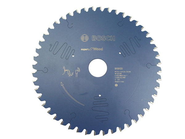 Bosch Expert Wood Saw Blade 216mm 48T - Wood Cutting Circular Blade