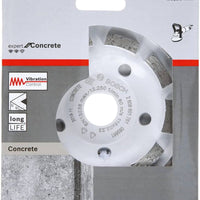 Bosch Expert Concrete Diamond Grinding Head 115mm - Long Life Concrete Grinding Disc- 2608601761