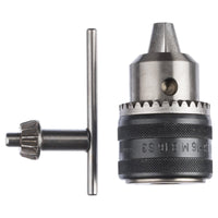 Keyed Drill Chuck Mechanism: Replacement Keyed Chuck, 1/8-16, S3 B16 - Power Drill Bit Change Tool