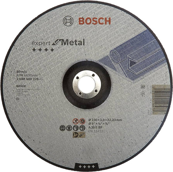 Bosch Bonded abrasives - Cutting depressed centre Expert Metal A 30 S BF, 230, 3,0 -  2608600226