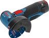 Bosch GWS 12V-76 Cordless Angle Grinder with Cutting Discs | Compact Grinder Power Tool