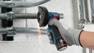 Bosch GWS 12V-76 Cordless Angle Grinder with Cutting Discs | Compact Grinder Power Tool