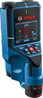 Bosch D-TECT 200 C Wall Scanner Kit: Stud Finder, Cable Detector, & Concrete Coverage Meter with Case & Accessories