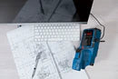 Bosch D-TECT 200 C Wall Scanner Kit: Stud Finder, Cable Detector, & Concrete Coverage Meter with Case & Accessories
