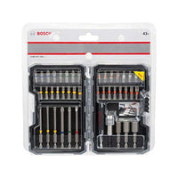 Bosch Sets - Bit and Nutsetter Set, 43 pc + universal & magnetic holders -  2607017164