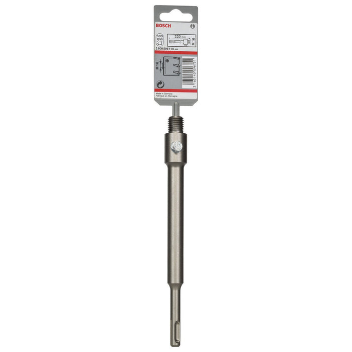 Bosch Core Cutter SDS-Plus Shank M16 220mm | Concrete Drill Bit 2608598110 | Bosch Core Drill Adapter