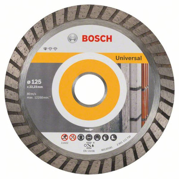 Bosch 125mm Universal Diamond Cutting Disc | Concrete Stone Masonry | Expert Quality