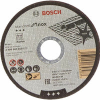 Bosch 4.5-inch Cutting Disc Inox (Stainless Steel) WA 60 T BF - Fast Cut Metal Cutting Wheel Power Tool Accessory