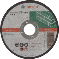 Bosch 4.5 Inch Cutting Disc for Stone - C30S BF Angle Grinder Wheel - 115mm Stone Cutting Disc