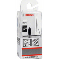 Bosch Router Bit V-Groove 90 Degree 1/4 Inch Shank Woodworking CNC Tool 2608628630