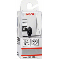 Bosch V-Groove Router Bit 1/4 Inch | Woodworking Tool | Model 2608628631| Wood Carving Chamfering Lettering