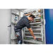 BOSCH GVT 1000-15 Voltage Tester: Electrical tool for AC/DC voltage testing up to 1000V. Includes case & batteries.