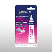 BOSTIK SOFT PLASTICS ADHESIVE 25ML B/C - 1-2325