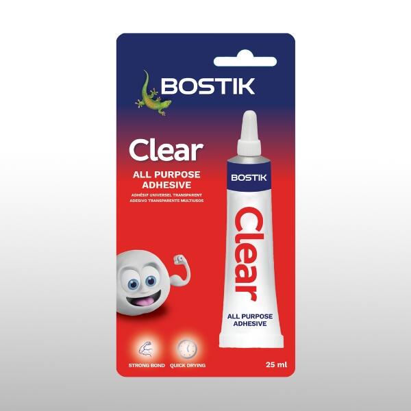 BOSTIK CLEAR BOX 25ML - 1-0520