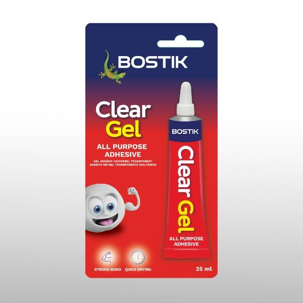BOSTIK CLEAR GEL B/C 25ML - 1-0555
