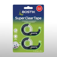BOSTIK SUPER CLEAR TAPE DISP. V/P B/C - 1-1082