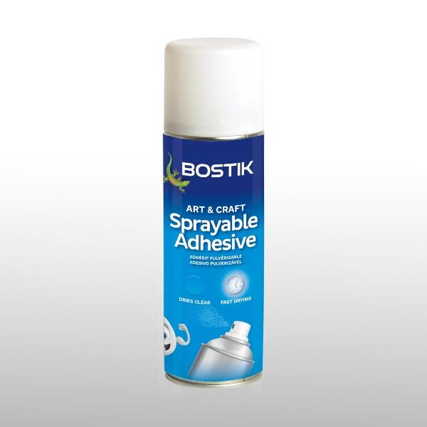 BOSTIK ART & CRAFT SPRAYABLE ADHESIVE 200ML - 1-1506